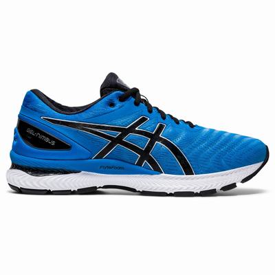 Férfi Asics Gel-Nimbus 22 (4E) Futócipő AS1487952 Kék/Fekete